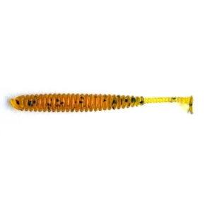Shad Reins Aji Adder 5cm, Culoare Motor Oil Pepper 15buc/plic
