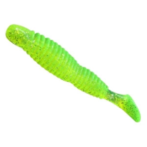 Shad Reins Bubbling, Chart Silver Glitter, 7.6cm, 6buc/plic