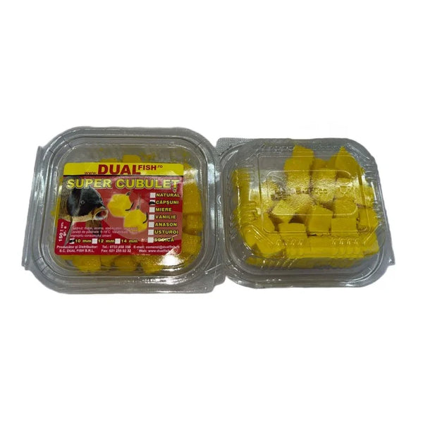 Mamaliga Super Cubulet 10 mm, aroma de CAPSUNA, 150 gr